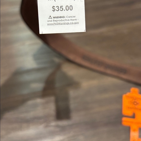 Montauk Genuine Leather Tooled Western Rodeo,filigree buckle,single stitch edge - Picture 10 of 10